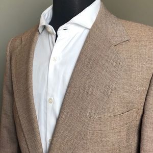 44R Hart Schaffner & Marx Tan Men’s Suit